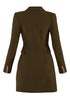 Front Button Jacket Dress
